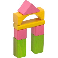 Eichhorn Holzbausteine bunt Красочные деревянные строительные блоки