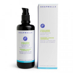 Soapwalla Luxurious Body Oil Citrus. Ginger & Lemongrass 100ml  Роскошное Масло для Тела Цитрус. Имбирь и Лемонграсс 100мл