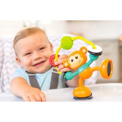 Infantino Hochstuhlspielzeug Affe Игрушечная обезьянка на стульчике