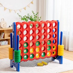 COSTWAY Vier Gewinnt Spielset inkl. 42 Jumbo Ringen Соедините четыре игровых набора