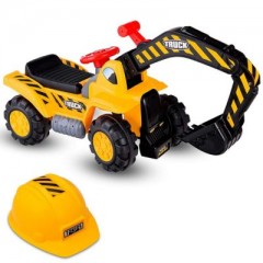 COSTWAY Bagger Sitzbagger inkl. Stein  Helm mit Horn Bagger Sitzbagger, включая каменный шлем с рогом