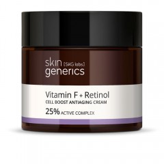 Skin Generics Vitamina F + Retinol Cell Boos Antiaging Cream Skin Generics  Антивозрастной крем с витамином F и ретинолом Cell Boost Skin Generics