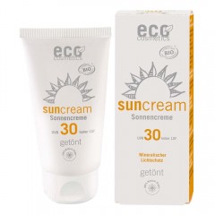 Eco Cosmetics Sonnencreme LSF30 getont  Солнцезащитный крем тонированный SPF30