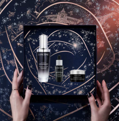 LANCOME ADVANCED GENIFIQUE SERUM HAUTPFLEGESET Подарочный набор &quot;Антивозрастной уход ADVANCED GENIFIQUE&quot; ограниченный выпуск 2024 года: сыворотка 50мл + 10мл, крем для глаз 5мл