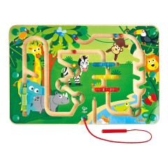 HAPE Magnetspiel Dschungel-Labyrinth Магнитная игра «Лабиринт в джунглях»