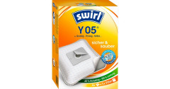 Swirl Swirl Staubsaugerbeutel Y05 EcoPor 4 Beutel, 1 Abluftfilter   Вихревые мешки для пылесоса Y05 EcoPor 4 мешка, 1 вытяжной фильтр