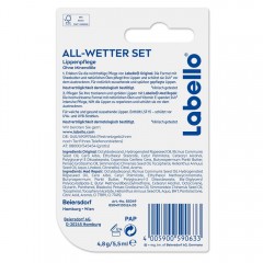 Labello All-Wetter Mix Pack  Всепогодный микс-пакет