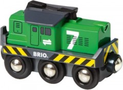 BRIO Batterie-Frachtlok Аккумуляторные перевозки