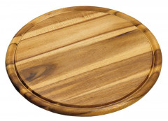 Homeware Homeware Vesperteller mit Saftrille D.30 braun Тарелка закусочная для дома с желобком для сока D.30