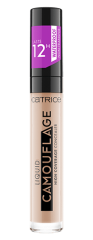 Catrice Concealer Liquid Camouflage High Coverage, Катрис Консилер плотный водостойкий до 12 часов, Porcellain 010, 5мл