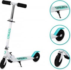 QKids QKIDS Scooter FLO Scooter aluminium blue 2 QKIDS Самокат FLO Самокат алюминиевый синий 2