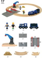 BRIO Polizei Goldtransport-Set Полицейский золотой транспортный набор