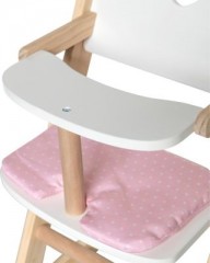myToys ORIGINALS Holz Puppenhochstuhl mit Sitzkissen Деревянный кукольный стульчик с подушкой для сидения