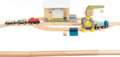 Small Foot Guterbahnhof mit Zubehor Товарная станция с аксессуарами