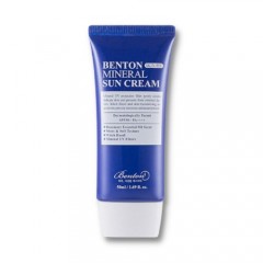 Benton Skin Fit Mineral Sun Cream SPF50+/PA++++  Skin Fit Минеральный солнцезащитный крем SPF50+/PA++++
