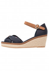 Tommy Hilfiger ICONIC ELBA  Platform sandals dark blue ICONIC ELBA Сандалии на платформе темно-синий