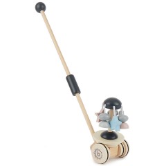 bieco Schiebespielzeug Karussell Kinderspielzeug Nachziehtier Holz Schiebtier ab 1 J. Nachziehspielzeug Игрушка-карусель Детская игрушка Игрушка-качалка Деревянная игрушка-толкай от 1 года Игрушка-качалка