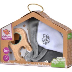 Eichhorn Baby Pure Greifling mit Schmusetuch Игрушка для захвата Baby Pure с одеялом