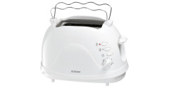Bomann Bomann Toaster TA 246 CB weiss, 700 Watt, fur 2 Scheiben Toast  weiss Тостер Bomann TA 246 CB белый, 700 Вт, на 2 ломтика тостов