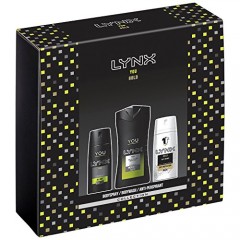 Lynx Sie + Gold Trio Geschenk Set Подарочный набор