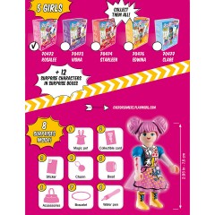 PLAYMOBIL PLAYMOBIL 70472 Rosalee Comic World PLAYMOBIL 70472 Мир комиксов Розали