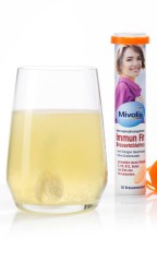 Mivolis Immun Fit Brausetabletten Комплексные витамины для поднятия иммунитета, растворимые шипучие таблетки 20 шт.