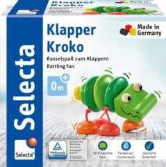Selecta Klapper-Kroko погремушка крокодил