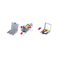 Asmodee Brettspiel Mondrian Blocks Weisse Edition Настольная игра Mondrian Blocks White Edition