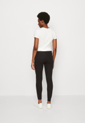 Tommy Hilfiger SLIM ROPE  Leggings Trousers black SLIM ROPE Леггинсы Брюки черный