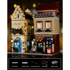 MOULD KING Klemmbausteinset  Cafe 16008 Комплект клеммных колодок Кафе 16008