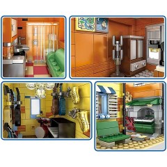 MOULD KING Klemmbausteinset  Cafe 16008 Комплект клеммных колодок Кафе 16008