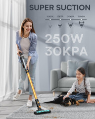 OLAYMEY OLAYMEY Akku-Hand-und Stielstaubsauger, 250,00 W, Beutellos, 30000Pa Staubsauger Kabellos Bis zu70 Min Starke Saugsleistung 2200mAh  Беспроводной ручной и стержневой пылесос OLAYMEY, 250,00 Вт, без мешка, пылесос 30 000 Па, беспроводной, до 70 мин