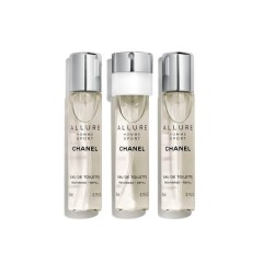 CHANEL ALLURE HOMME SPORT ohne Zerstauber, 3 сменных блока по 20 мл каждый без распылителя 60 млТуалетная вода