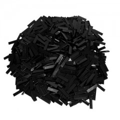 LEGO LEGO 1x4 Fliesen Schwarz - 250 Stuck - Black tile 2431 Плитки LEGO 1x4 черные - 250 штук - Черная плитка 2431