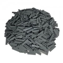 LEGO LEGO 1x4 Fliesen Dunkelgrau - 1000 Stuck - Dark bluish grey tile 2431 LEGO 1x4 Tiles Dark Grey - 1000 штук - Темно-голубовато-серая плитка 2431