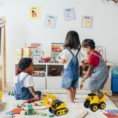 relaxdays Baustellenfahrzeuge Kinder Детская строительная техника