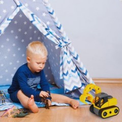 relaxdays Baustellenfahrzeuge Kinder Детская строительная техника