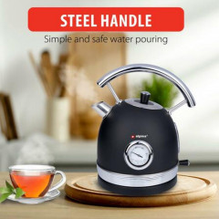INDA-Exclusiv INDA-Exclusiv Wasserkessel Wasserkocher Edelstahl Thermostat Abschaltautomatik 1,8Liter 2200W  INDA-Эксклюзивный чайник из нержавеющей стали с термостатом и автоматическим отключением, 1,8 литра, 2200 Вт.