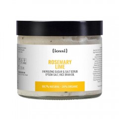 Iossi Rosemary Lime Sugar &amp; Salt Scrub 250ml  Скраб с розмарином, лаймом и сахаром и солью 250мл