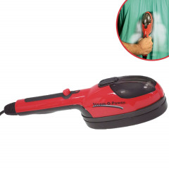 Best Direct® Best Direct® Dampfburste Steam-O-Power 2 in 1, 770 W, Bugeleisen  Dampfglatter, leicht und kompakt ideal fur die Reise  Паровая щетка Best Direct® Steam-O-Power 2 в 1, 770 Вт, утюг-отпариватель, легкий и компактный, идеально подходит для путе
