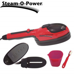 Best Direct® Best Direct® Dampfburste Steam-O-Power 2 in 1, 770 W, Bugeleisen  Dampfglatter, leicht und kompakt ideal fur die Reise  Паровая щетка Best Direct® Steam-O-Power 2 в 1, 770 Вт, утюг-отпариватель, легкий и компактный, идеально подходит для путе