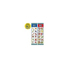 Magnetspiele Flocards Set 2: Kindergarten ab 4 Jahre Flocards Set 2: Детский сад с 4 лет