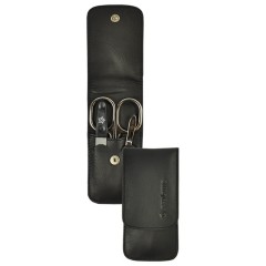 Pfeilring Taschenetui Rindleder 3-TLG Nagelpflegeset Etuis, 1 шт.