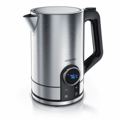 Arendo Arendo Wasserkocher, 1,7 l, 2200 W, Edelstahl, Temperatureinstellung 40 100°, Display, Warmhaltefunktion  Чайник Arendo, 1,7 л, 2200 Вт, нержавеющая сталь, регулировка температуры 40 100°, дисплей, функция поддержания тепла