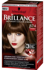 Brillance Краска для волос Samtbraun 874