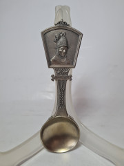 Alte Meister Винтажная ложка &quot;Человек в шлеме&quot;, 16,5 см, Германия, 1950-60гг.