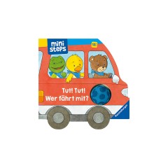 Ravensburger ministeps Tut! Tut! Wer fahrt mit? минишаги Тут! Делает! Кто идет с тобой?