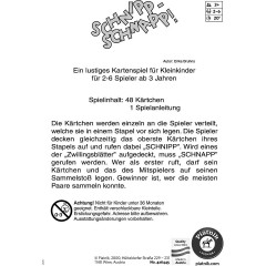 Piatnik Schnipp Schnapp щелчок щелк