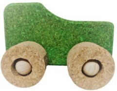 KORXX Spielzeugauto Kork Traktor Игрушечный трактор из пробки