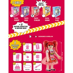 PLAYMOBIL PLAYMOBIL 70474 Starleen Comic World PLAYMOBIL 70474 Мир комиксов Starleen